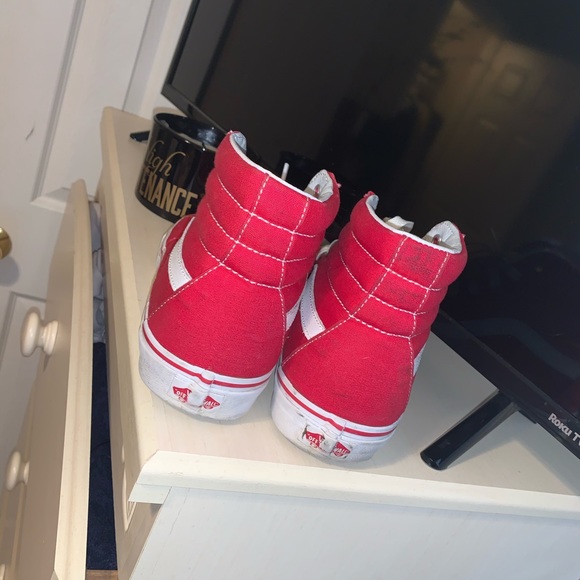 Red Vans - Picture 4 of 7